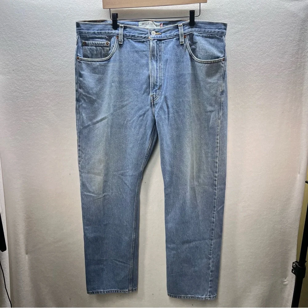 Levi’s 505 Regular Fit VTG Y2K Jeans‎ Mens 40/32 Blue Denim USA 3050